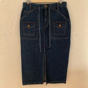 NWT Madewell Denim Skirt Size 29